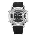 Police Quartz Multifunction Black DIAL Silicone Strap Watch for Men-PLPEWJP2228503W