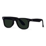Woggles | Full Rim Wayfarers Branded Latest and Stylish Sunglasses | Polarized and 100% UV Protected | Men & Women | Frame: Black