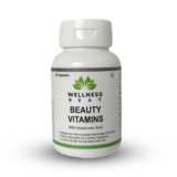 Wellness Beat Beauty Vitamins Capsules | Immunity Booster and Antioxidant | Dietary Supplement for Healthy Skin | Supplement for Glowing Skin and Stronger Hair (60 Capsules)