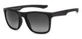 Vincent Chase By Lenskart | Matte Black Green Full Rim Square Branded Latest and Stylish Sunglasses | Polarized and 100% UV Protected | Men & Women | Large | VC S14461