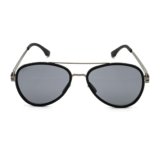QUE Classic Aviator by Shikhar Dhawan | Polarized Sunglasses with Supreme Quality Metal Frame | UV400 with 100% UV Protection for Better Vision | Stylish for Men