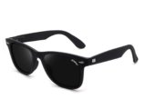 ELEGANTE Polarized Classic Wayfarer Sunglasses for Men with Spring Hinges Black sunglasses for men Size M
