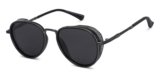 Vincent Chase by Lenskart | Square Stylish Sunglasses | Polarized & UV Protected | For Men & Women | Large | VC S13830