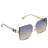 Fashion Luxury Oversized Square Sunglass | Original Brand Design | Korean Style Women UV Protection Shades