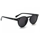 Dervin UV Protected Small Shape Rivet Round Sunglasses for Men and Women