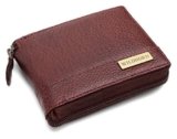 WildHorn RFID Protected Leather Wallet for Men, Brown