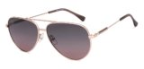 John Jacobs Full Rim Pilot Stylish & Premium Sunglasses | Polarized and 100% UV Protected | Men & Women | Medium | JJ S70015