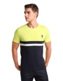 U.S. POLO ASSN. Men’s Color Block Slim Fit Shirt
