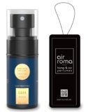 AIR-ROMA Dark Aqua Premium Car Perfume | Fine Fragrance Car Air Freshener | Anti Tobacco Anti Odour Technology | Car Accessory Interior Fabric Spray | 400+ Long Lasting Air Freshener Scent (60 Ml)