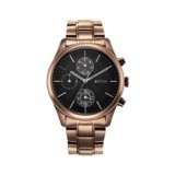 Titan Neo Splash Quartz Multifunction Black Dial Stainless Steel Strap Watch for Men-NS1805QM04/NT1805QM04