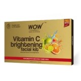 WOW Skin Science Vitamin C Brightening Facial Kit with Rose Water | For All Skin Types | 6 Easy Steps | For Brighter and Even Toned Skin |For Men & Women | Pack of 7