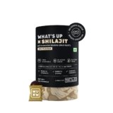What’s Up Wellness Shilajit/Shilajeet Gummies | 200 Mg Resin with 24 Carat Gold Dust | Improves Strength, Stamina and Overall Immunity| No Added Sugar