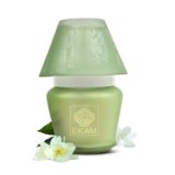 EKAM Scented Frost Glass Lampshade Candle | Jasmine Scented Candle | Luxury Fragrances| Ideal for Home Decor, Aromatherapy & Gifting | 22 Hours Burn time |114 g
