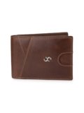 ONE8 by Virat Kohli Premium Leather Lightweight Credit Card Holder Wallet with RFID Blocking Lining for Men| Perfect for Gifting Purposes – Brown