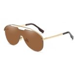 AUGEN Modern Pilot Sunglasses UV 400 Protected Unisex Large Size (217)