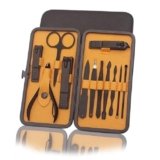 Stainless Steel Professional Manicure Set Nail Cutter For Women Nail Scissors Luxury Grooming Kit Pedicure Kit For Women Acne Remover Needle Also Pedicure Tools For Feet (Set Of 12)- Ur-24012