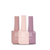 Colors Queen Affair Matte Nail Paint Set of 3-02 Rusty Nude, Cupcake & Elite Pink| Quick Drying Nail Polish, Semi Matte Finish Nail Kit | Highly Pigmented & Long Lasting Enamel 13ml Each