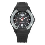 Fastrack Silicone Trendies Analog Black Dial Men’s Watch-38057Pp02/Np38057Pp02, Band Color:Black