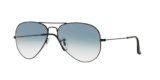 RAY-BAN Unisex Gradient Blue Lens Pilot Sunglasses – 0RB3025I002/3F62