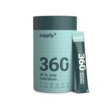 Supply6 360 Ultimate Health Powder for Women and Men | Comprehensive Daily Supplement with 63+ Vitamins, Minerals, Probiotics, and Superfoods | Supports Gut Health, Energy, Immunity- 15 Servings