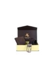 LONDON ALLEY ELK Vintage Brown Leather Wallet & Black/Brown Reversible Belt Combo Gift Box for Men