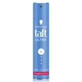 Schwarzkopf TAFT Ultra Hairspray For Strengthened Hair Hold 4, Lasts 24 Hours, Protects From Wind And Humidity, No Stickiness, Easy To Brush Out, For Salon Like Finish – 250Ml