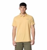 Columbia Men Yellow Omni Wick Utilizer Polo Tshirt, L