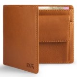 DailyObjects Classic Bifold Wallet for Men | Genuine Leather Material | Holds up to 8 Credit/Debit/ATM Cards | Slim & Easy to Fit | Coin Pocket with Button Closure | Handcrafted Money Purse