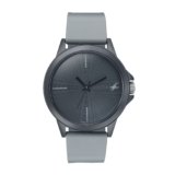 Fastrack Tees Quartz Analog Grey Dial Silicone Strap Unisex Watch-38024PP63W/NT38024PP63W