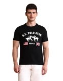 U.S. Polo Assn. Denim Co. Men’s Brand Printed Muscle Fit T-Shirt