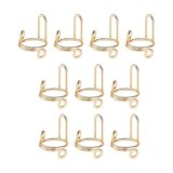 10 Pieces Fingernail Rings Removable Nail Art Decoration Halal Nail Rings Set Gold|Filer for Nail Repair, Nail Care Tool, Nail Scissors, Luxury Grooming Kit, Nail Glitter|