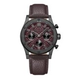 Police Analog Burgundy Dial Men’s Casual Watch