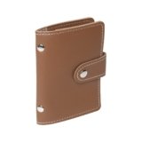 Stealodeal Brown 26 Slots Leather Debit/Credit/ATM Men/Women Card Holder