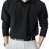 Zombom Men’s Cotton Blend Full Sleeve Straight Kurta Designed for Elegant Ethnic Wear, Daily Comfort, or Festive Gatherings