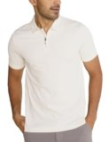 DAMENSCH Constant Men’s All-Degree Thermoregulating Pique Contrast Neck Polo T-Shirt