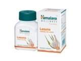 Himalaya Pure Herbs Lasuna Cardiac Wellness Tablets, White, 250 mg, 60 Count