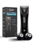 Beardo incrediBALL Trimmer for Men | Ball Trimmer for Men with Skin Safe Tech | No Nicks with Ceramic Blades | Shower friendly IPX5 Water resistant | LED display, LED torch, Dock | Use as per directions | Intimate grooming tool for private parts | Body groomer | Gift For Brother | Gift For Friends