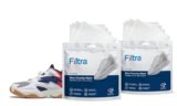 FILTRA® Shoe Cleaning Wipes | Heavy Duty Luxury Sneaker Wipes | Quick Clean Wipes | Gentle Cleaning Formula | Safe for All Shoes & Sneakers | Zip Lock Pouch of 20 Thick XL Shoe Wipes