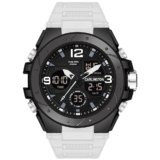 Carlington Endurance Series Analog-Digital Sports Watches for Men and Boys with Alarm, Stopwatch, Backlit Display, Dualtime, Silicone Rubber Strap, Water & Shock Resiatant – CT_9105