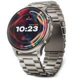 Boult Crown R Pro Smart Watch 1.43″ HD AMOLED, Bluetooth Calling, Working Crown, Zinc Alloy Frame, 600 Nits Brightness, AI Voice Assistant, SpO2 Monitoring, 120+ Sports Mode (Silver)
