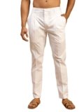 VASTRAMAY Men’s – Pant Style Pyjama | Cotton Pleated Pant Style Pyjama For Men – Comfortable for Weddings, Festivals