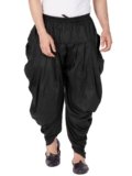 VASTRAMAY Men’s Loose Fit Mid Rise Dhoti Pants