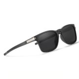 FEOMONE® Exclusive Rubber Coated Goggles For Men | Polarized Sunglasses | UV Protected Driving, Riding, Stylish, Anti glare Glasses (NEX-RTGRY)