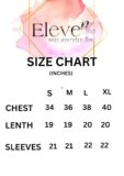 ELEVEN Women Multicolour Antiviral Protective Finish Cropped T-Shirt for Girls