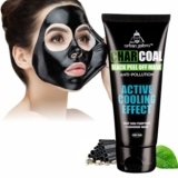 UrbanGabru Charcoal Black Peel Off Mask for Men & Women | Removes Blackheads and Whiteheads | Active Cooling Effect | Deep Skin Purifying Cleansing (60 gm)