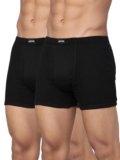 Levi’s Style# 010 Comfort Men’s Cotton Boxer Brief with Contoured Double Pouch, Tag Free Comfort & Smartskin Technology (Pack of 2)