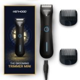 Menhood Grooming Trimmer Mini|Body Private Part Shaving Trimmer for Men|Rechargeable|Cordless|Waterproof|LED Torch|Upto 90 Min Run-Time|Skin Protective|Travel Friendly|,Battery Powered