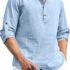 NOBERO Men’s Solid Regular Fit Polo Shirt