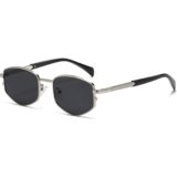 IFLASH Hexagonal Small Octagonal Polarized Sunglasses for Women Men Classic Retro Trendy Metal Frame Polygon Sun Glasses