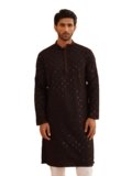 SOJANYA Men’s Cotton Blend Regular Fit Casual Kurta